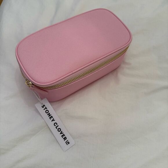 Stoney Clover Lane Textured Open Top Mirror Pouch - Picture 2 of 6